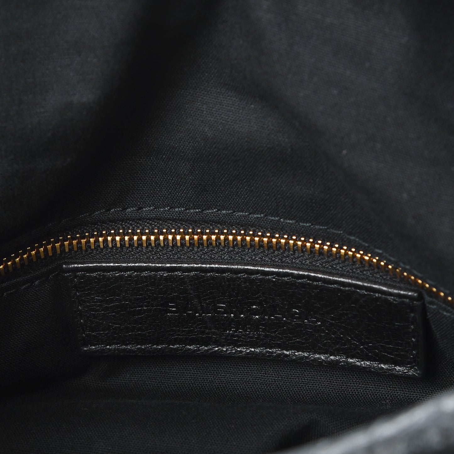 Agneau Giant 12 Gold Hardware Boston Black