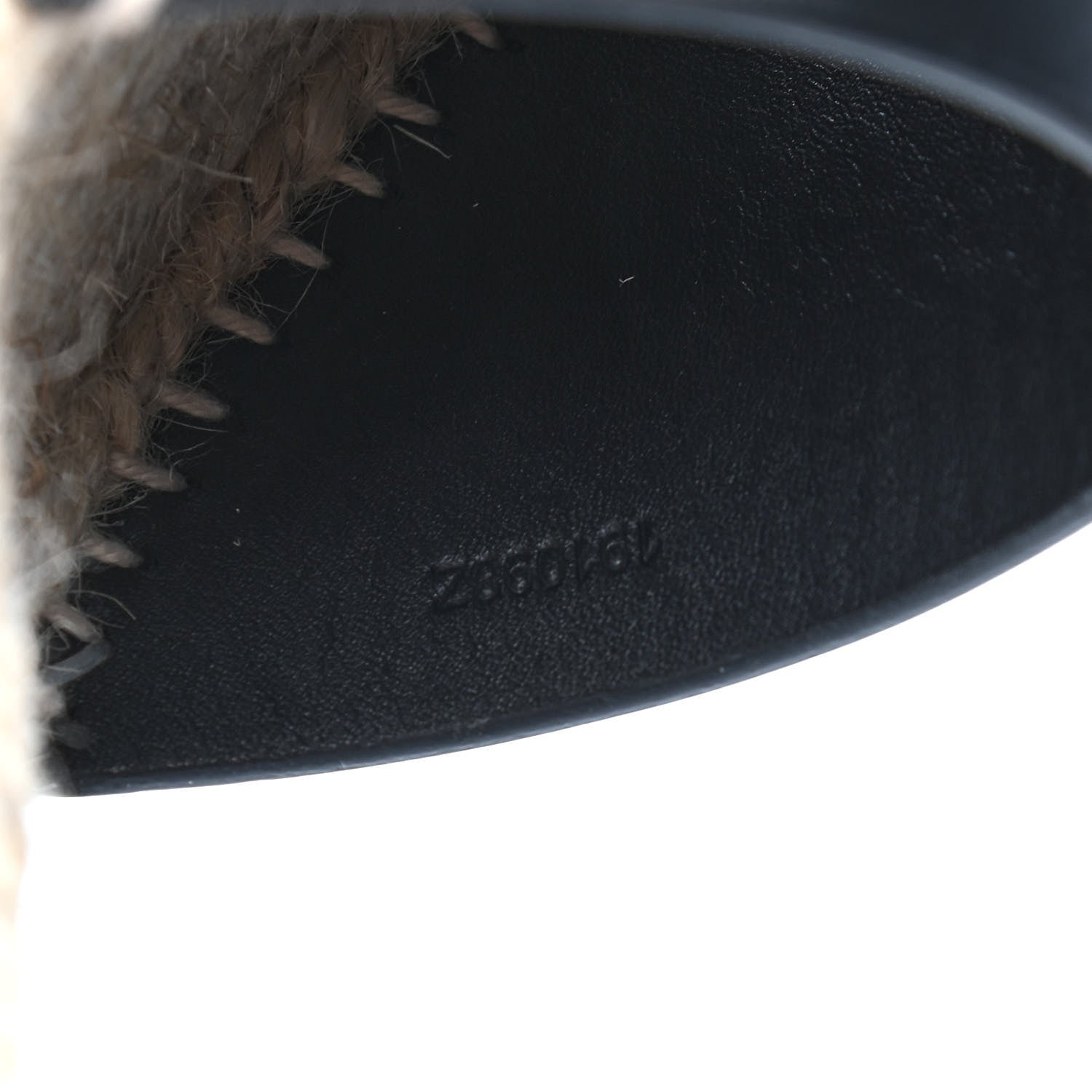 Hermes Calfskin Tipoli Espadrille Wedges 36 Black 8 of 8