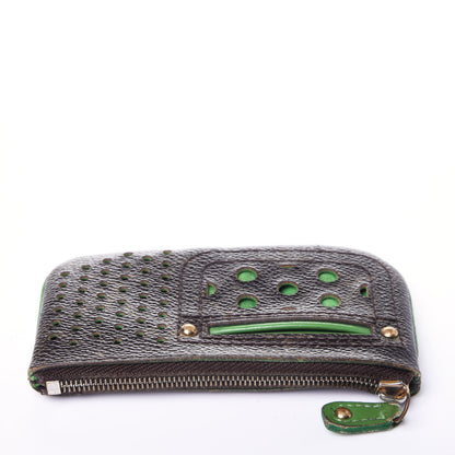 Louis Vuitton Monogram Perforated Key Pouch Green 9 of 10