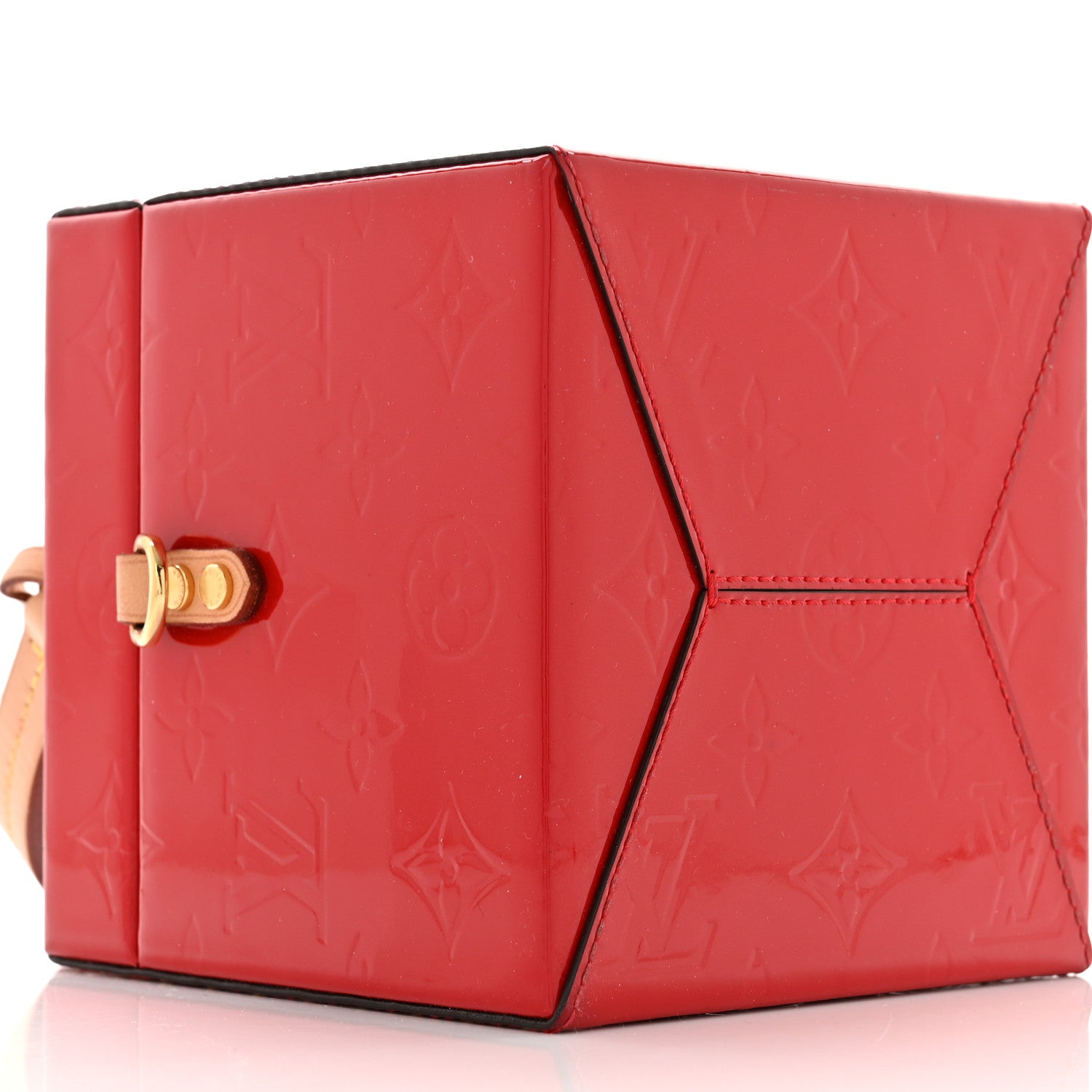 Louis Vuitton Vernis Bleecker Box Cerise 8 of 9