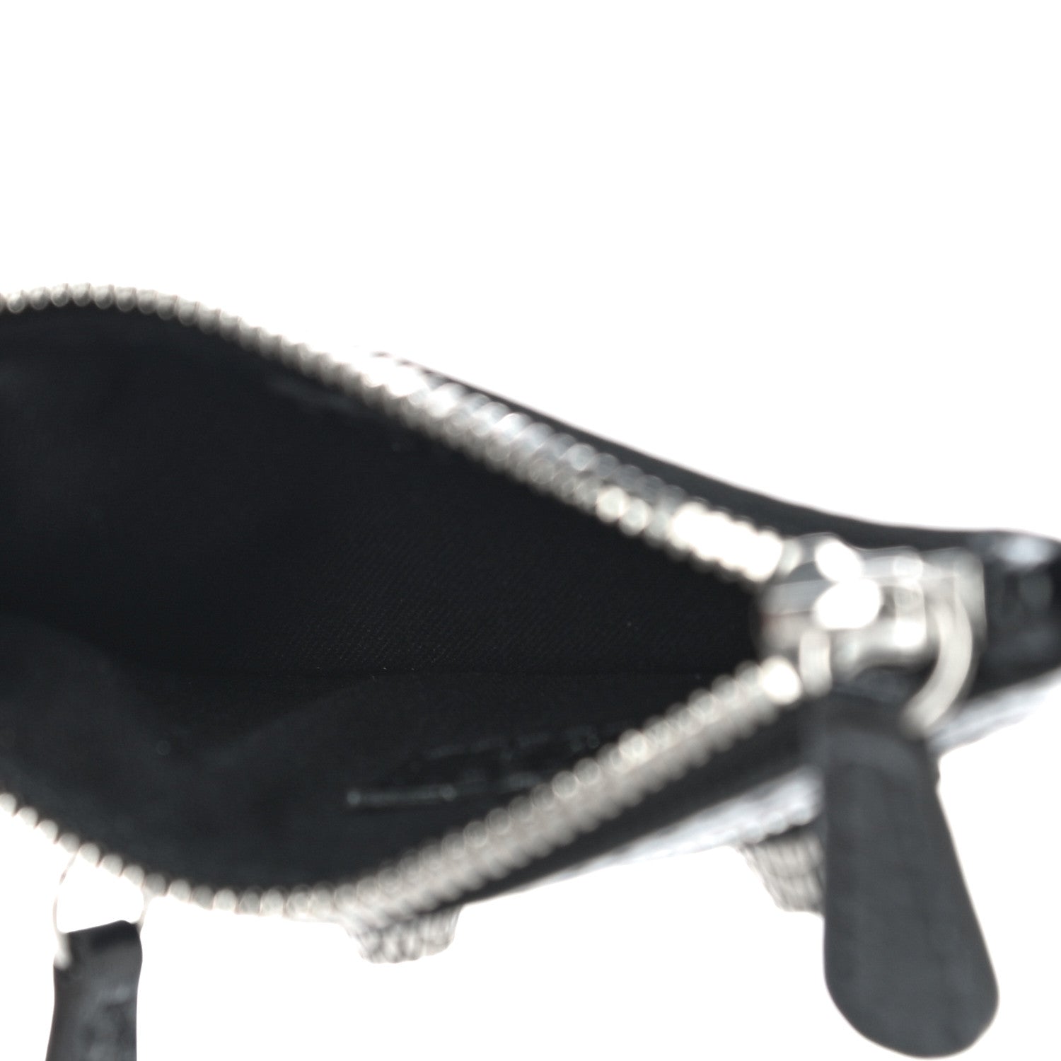 Balenciaga Agneau Giant 12 Silver Hardware Coin Purse Black 5 of 10