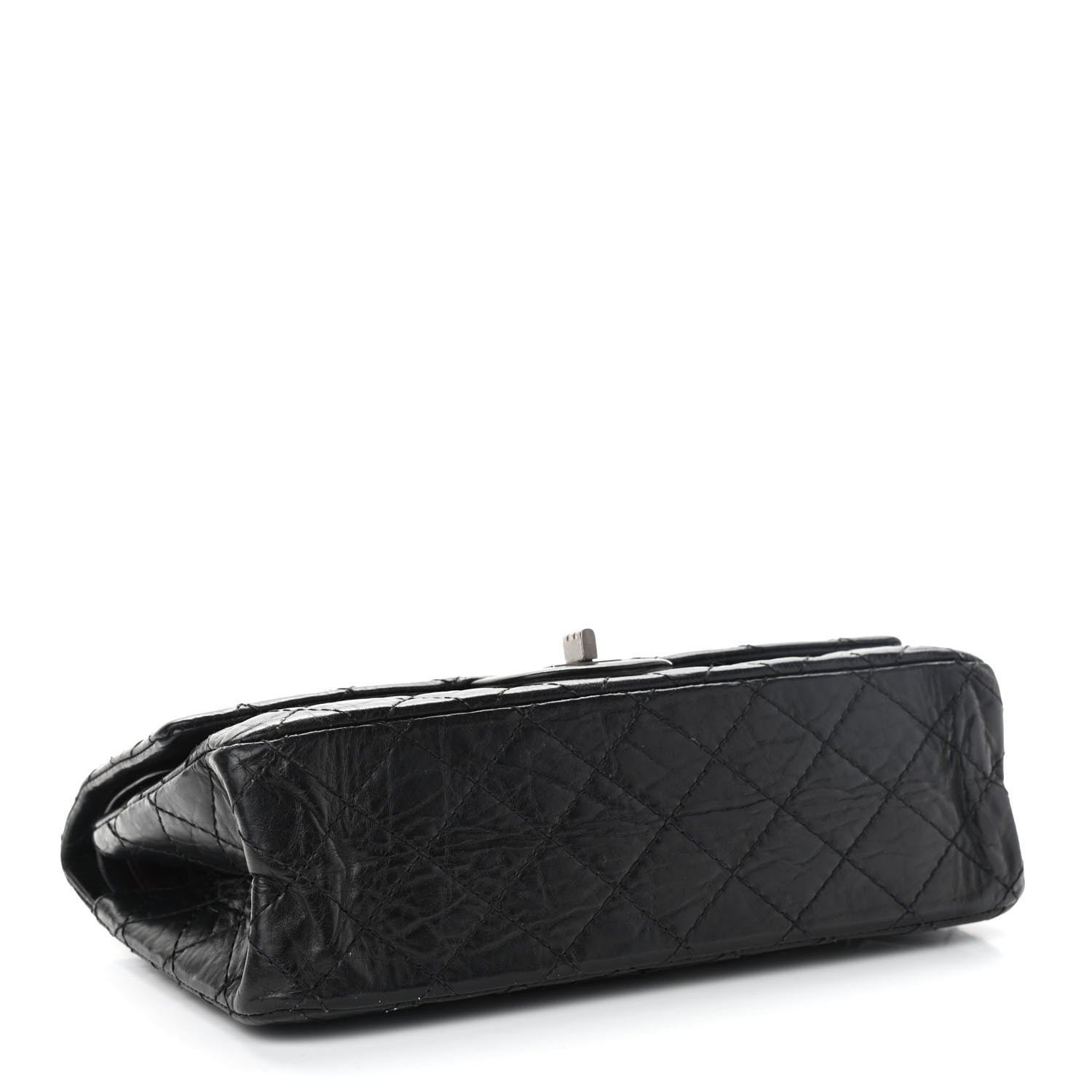 Chanel Aged Calfskin Quilted 2.55 Reissue 225 Flap Black 4 of 10
