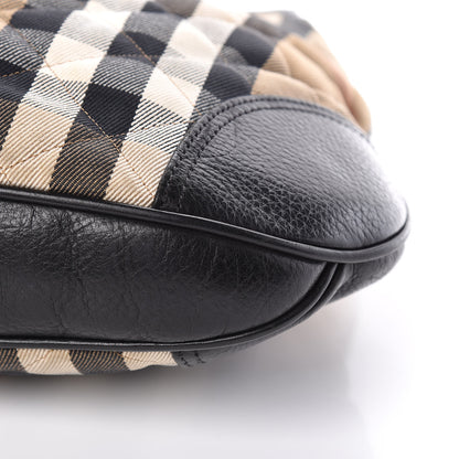 Burberry House Check Quilted Brook Hobo 6 of 12
