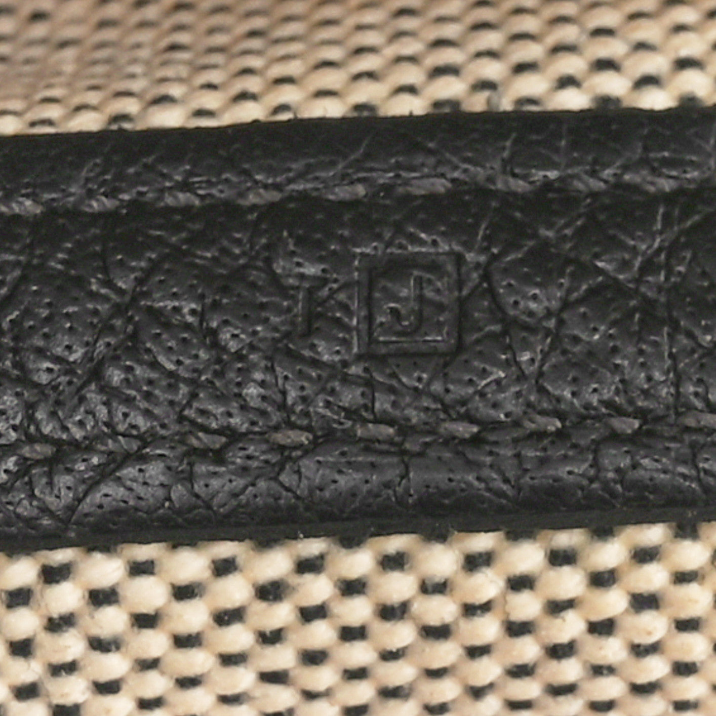 Buffle Skipper Toile Garden Party 36 MM Tote Black