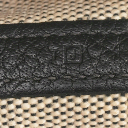 Hermes Buffle Skipper Toile Garden Party 36 MM Tote Black 7 of 10