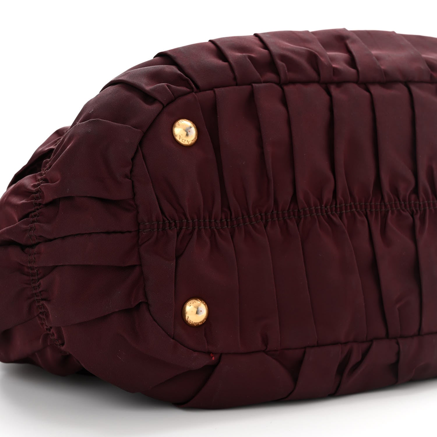 Prada Nappa Gaufre Tote Granato 8 of 14