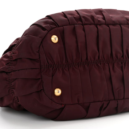 Prada Nappa Gaufre Tote Granato 8 of 14