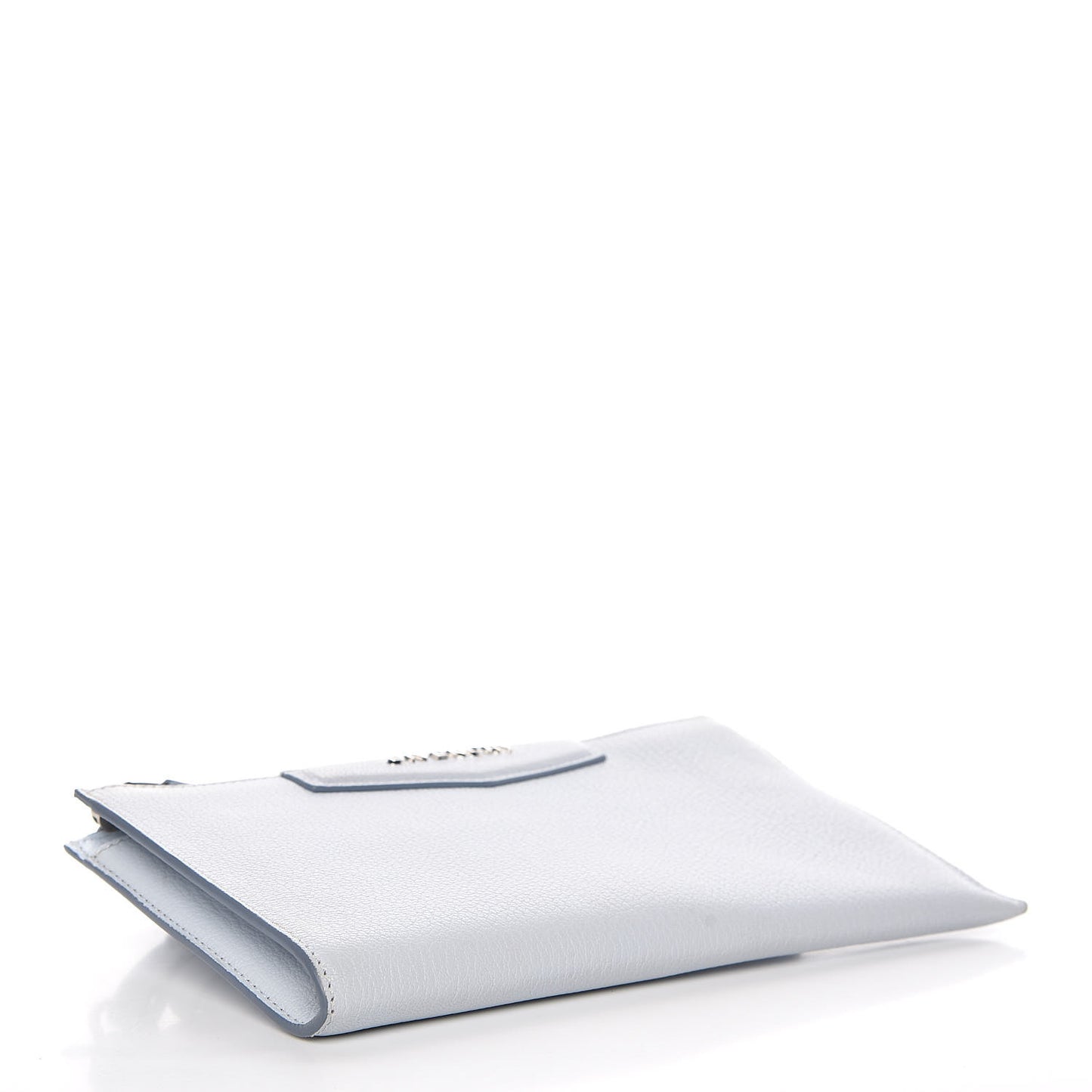 Grained Goatskin Antigona Crossbody Baby Blue