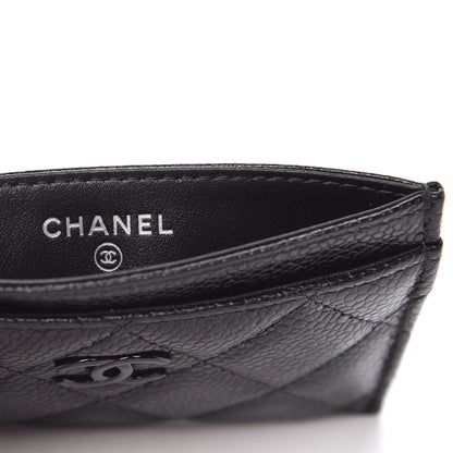 Chanel Caviar Quilted Incognito Card Holder Black 6 of 7