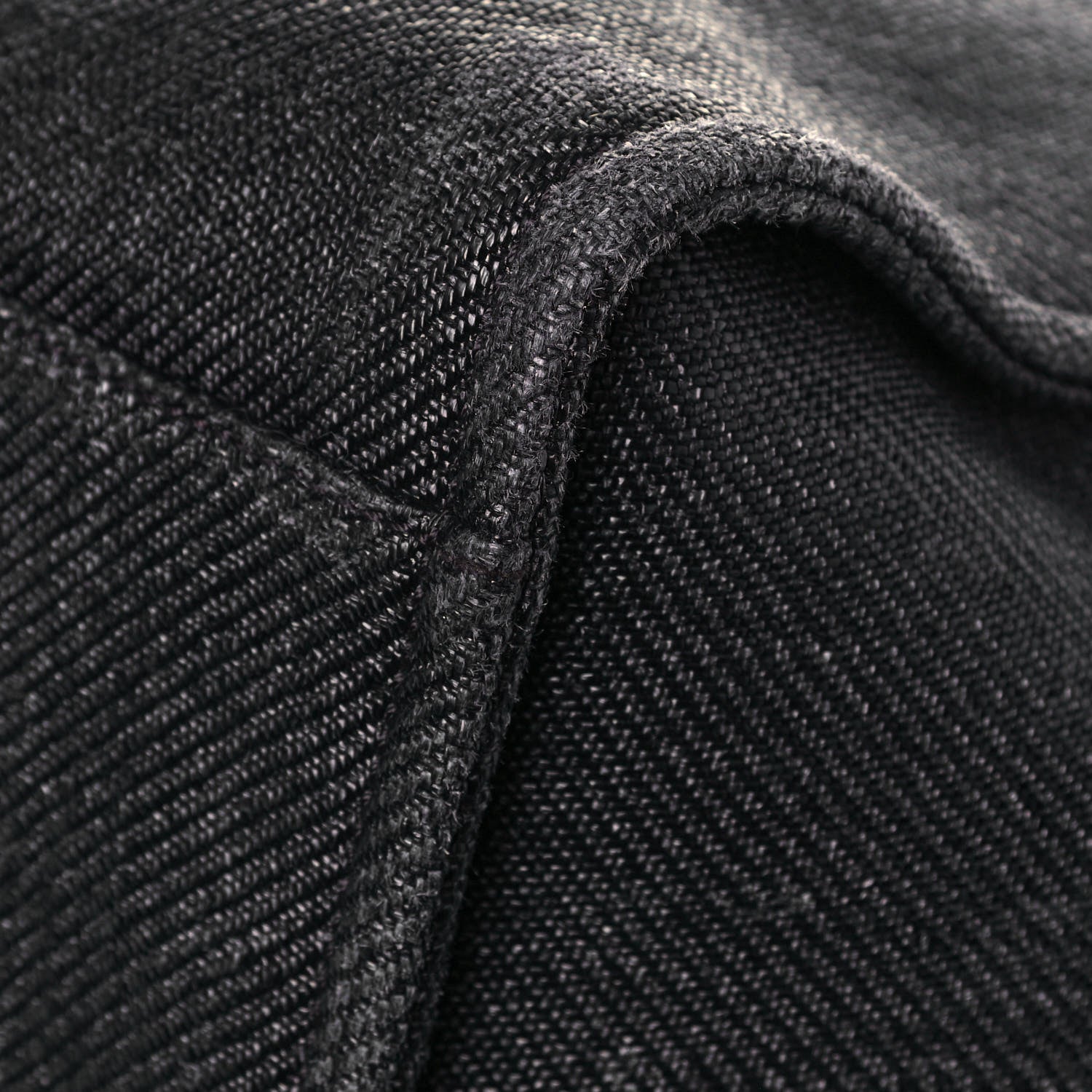 Chanel Canvas Large Deauville Tote Black White 10 of 15