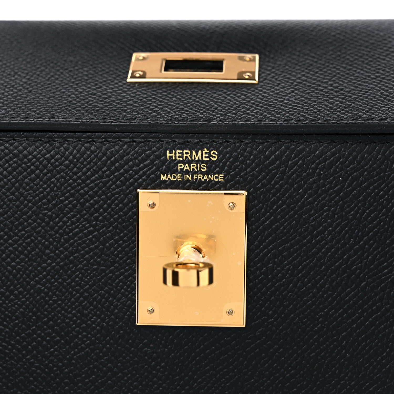Hermes Epsom Kelly Sellier 28 Black 6 of 10