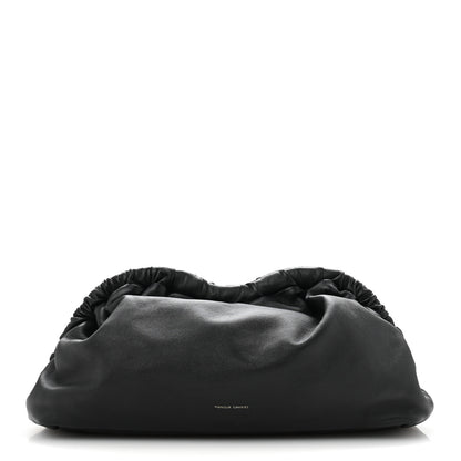 Mansur Gavriel Lambskin Cloud Clutch Black 1 of 12