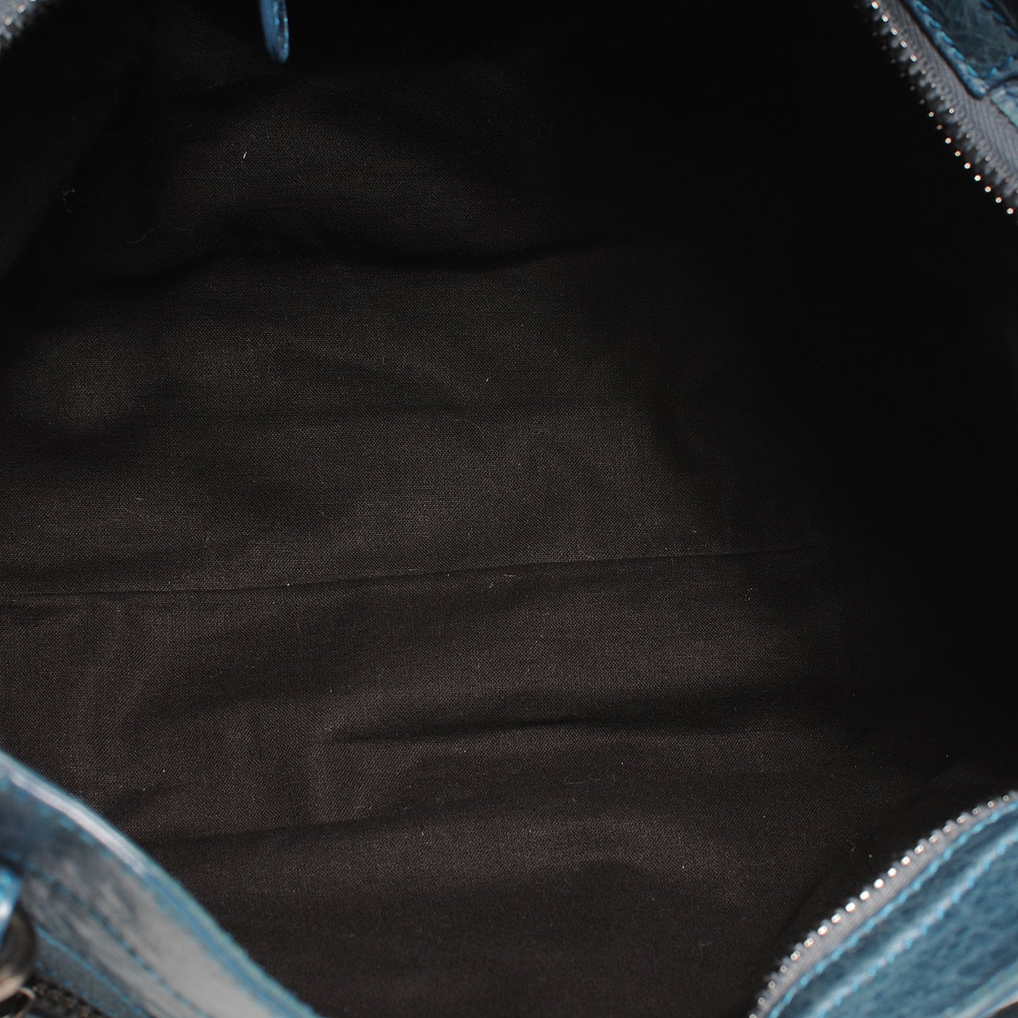 Chevre Giant 21 Gunmetal Hardware City Neiman Marcus LE Bleu
