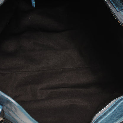 Balenciaga Chevre Giant 21 Gunmetal Hardware City Neiman Marcus LE Bleu 7 of 7