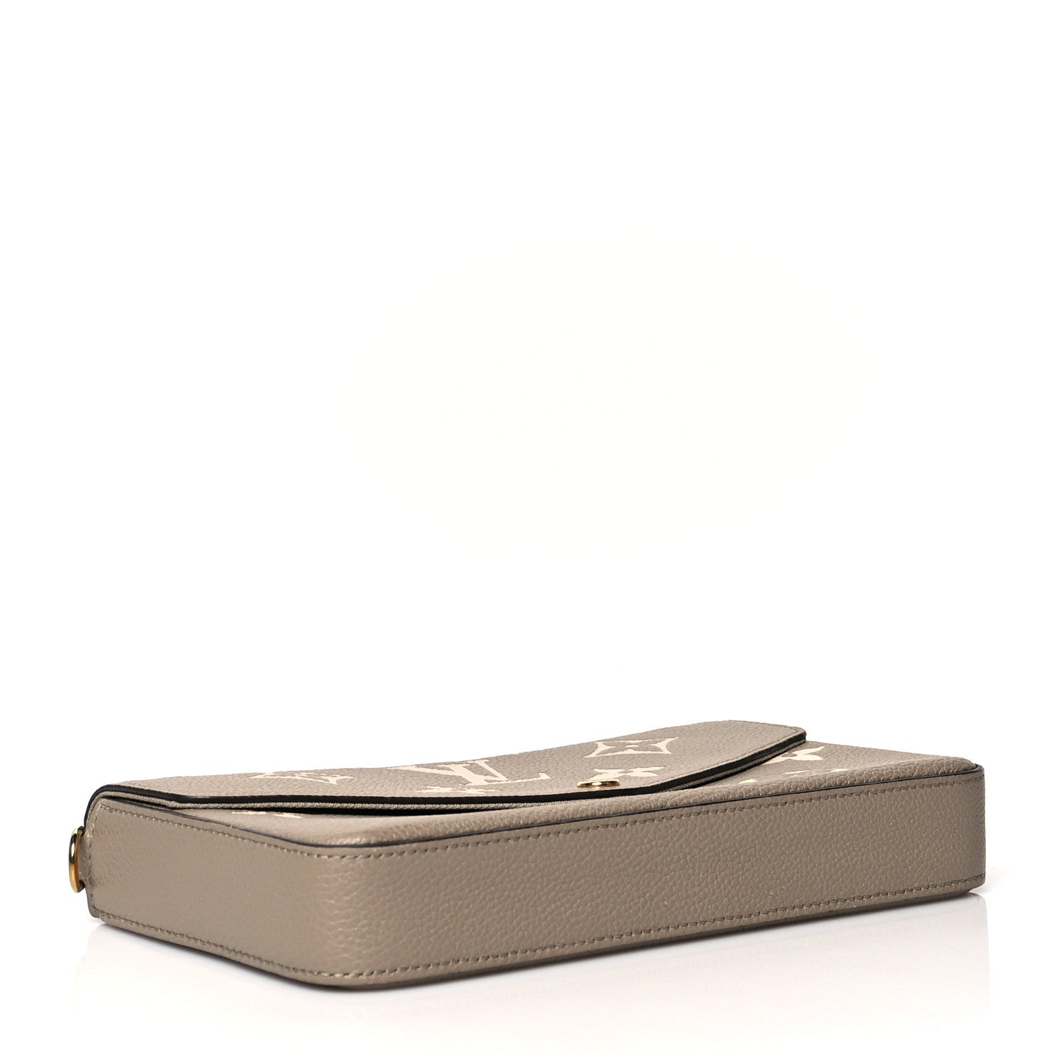 Louis Vuitton Empreinte Monogram Giant Felicie Pochette Tourterelle Creme 5 of 11