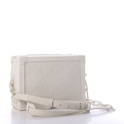 Louis Vuitton Taurillon Monogram Solar Ray Soft Trunk Powder White 3 of 10