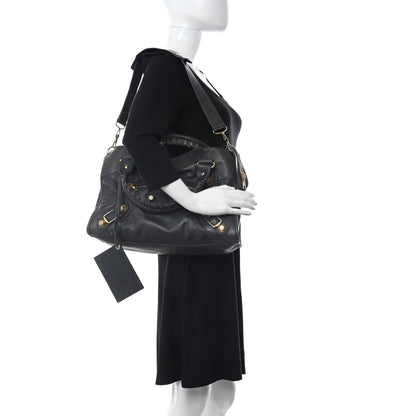 Balenciaga Agneau Giant 21 Gold Hardware City Anthracite 2 of 16