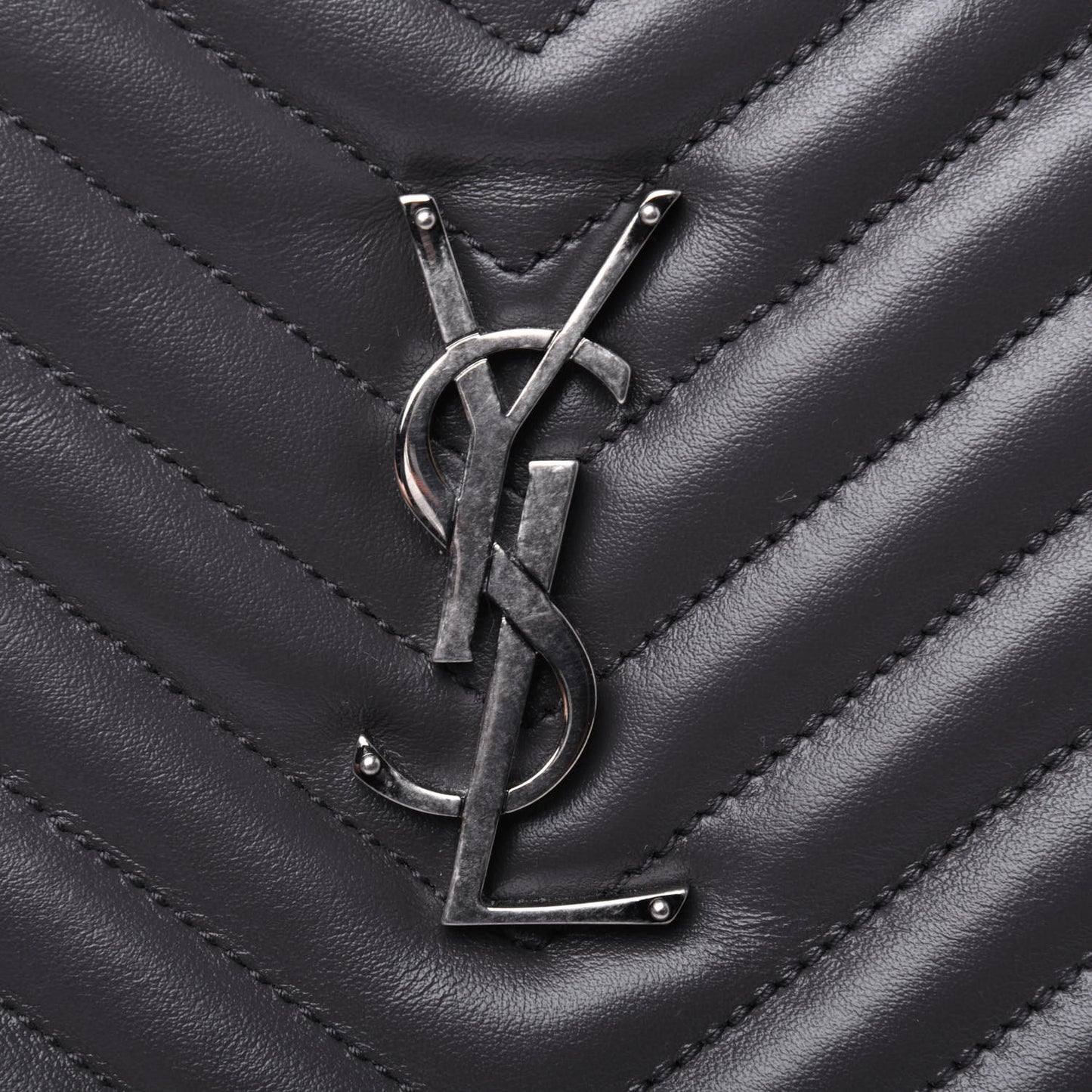 Calfskin Matelasse Monogram Lou Camera Bag Asphalt