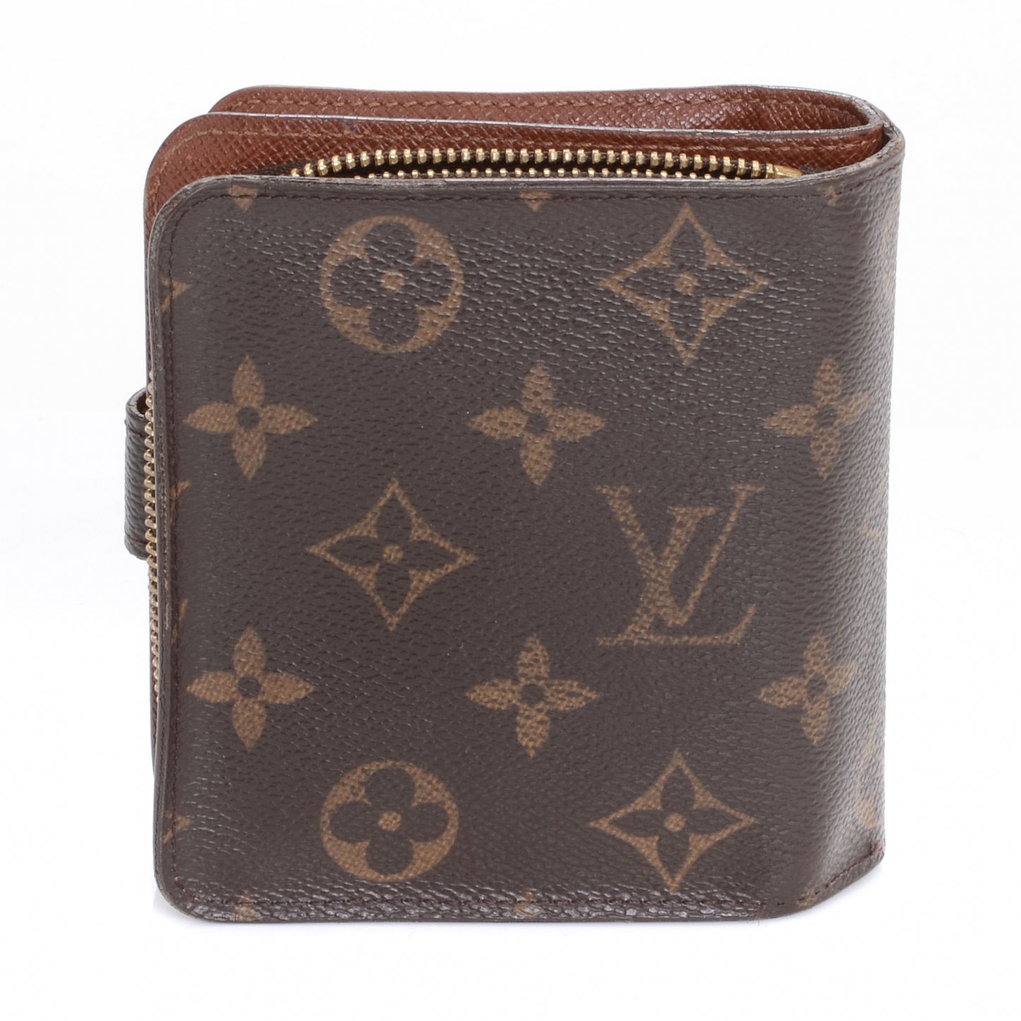 Monogram Compact Zippe Zipped Wallet