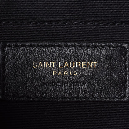Saint Laurent Calfskin Matelasse Monogram Lou Camera Bag Red 6 of 10