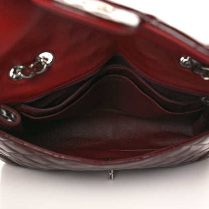 Chanel Patent Jumbo Single Flap Bordeaux 5 of 8