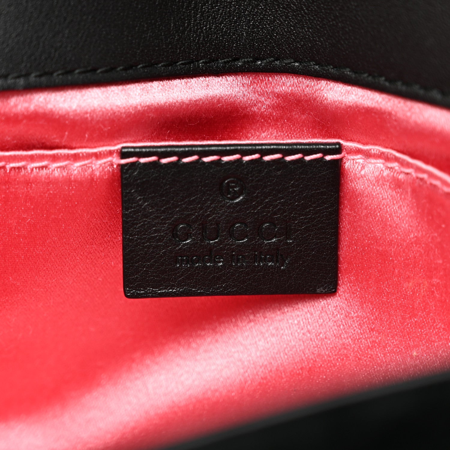 Gucci Velvet Matelasse Mini GG Marmont Shoulder Bag Black 6 of 10