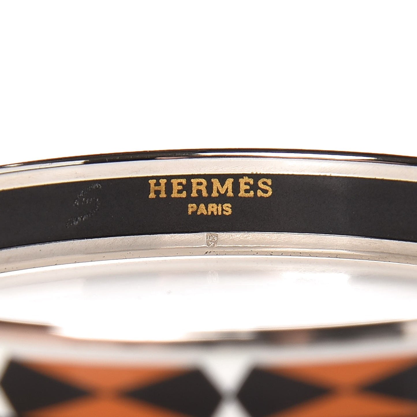 Enamel Printed Narrow Bracelet 65
