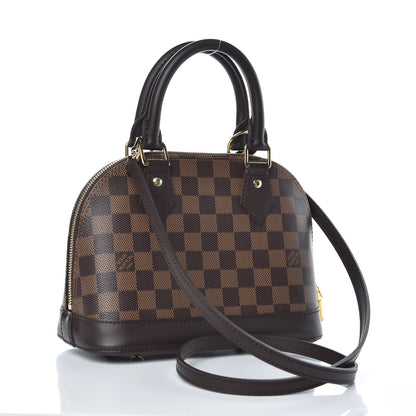 Louis Vuitton Damier Ebene Alma BB 3 of 7