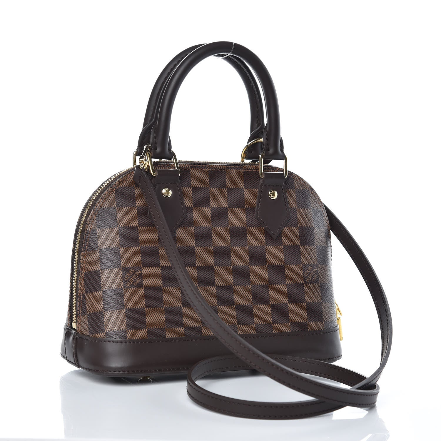 Louis Vuitton Damier Ebene Alma BB 3 of 8