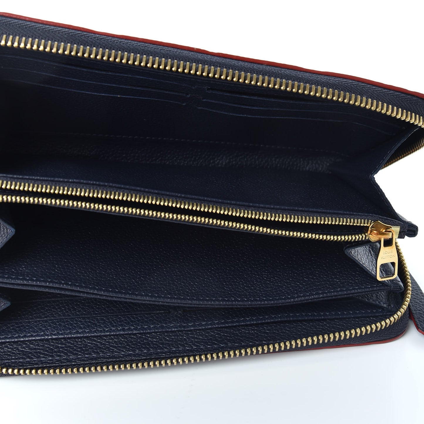 Empreinte Zippy Wallet Marine Rouge