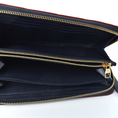 Louis Vuitton Empreinte Zippy Wallet Marine Rouge 5 of 7