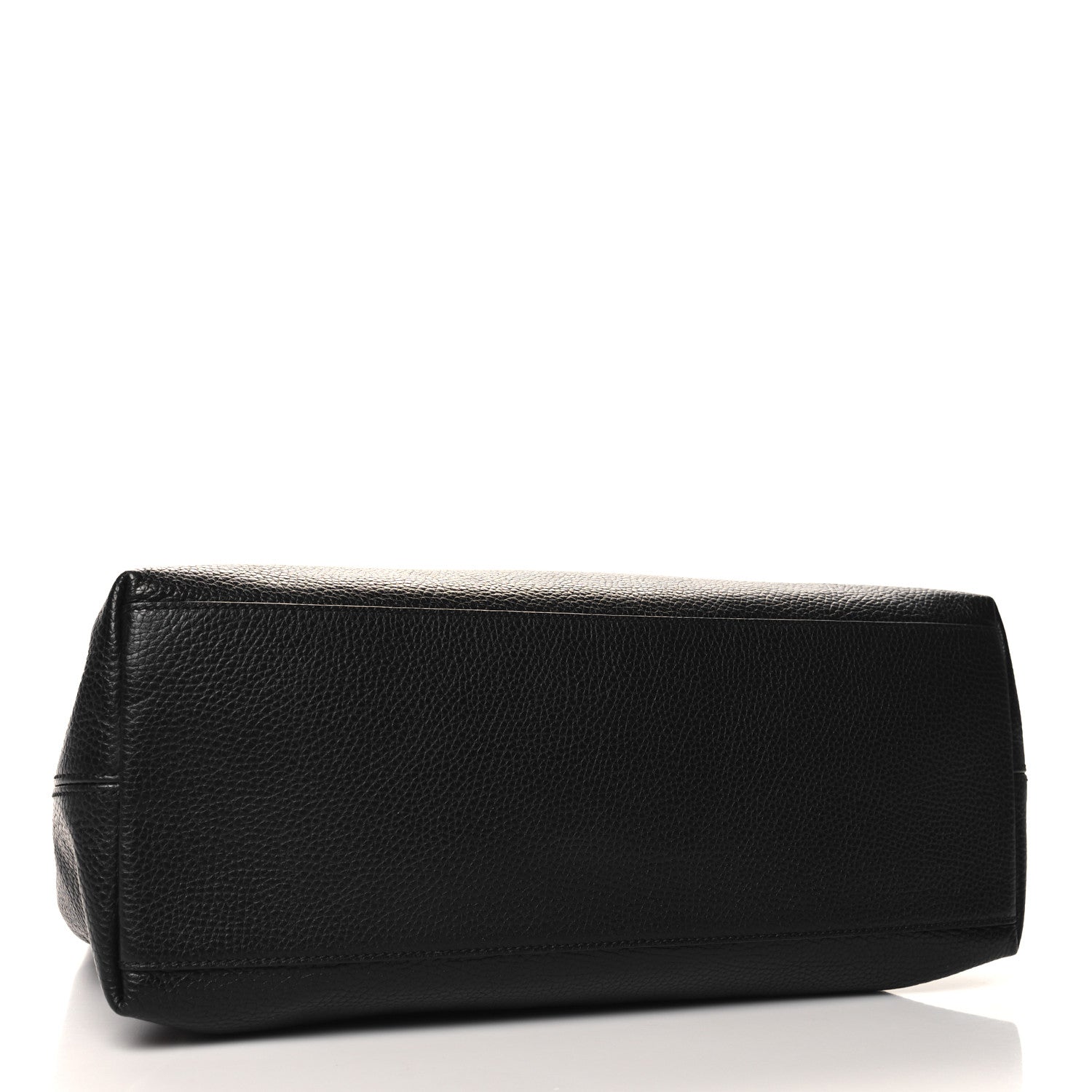Gucci Pebbled Calfskin Medium Soho Chain Shoulder Bag Black 4 of 10