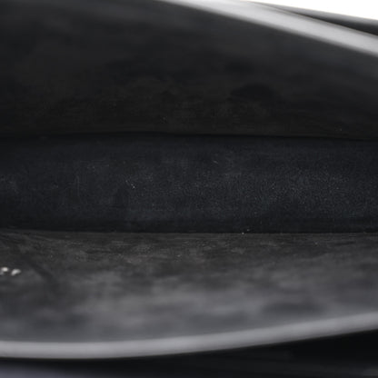 Saint Laurent Coated Bark Calfskin Medium Monogram Sunset Black 6 of 17