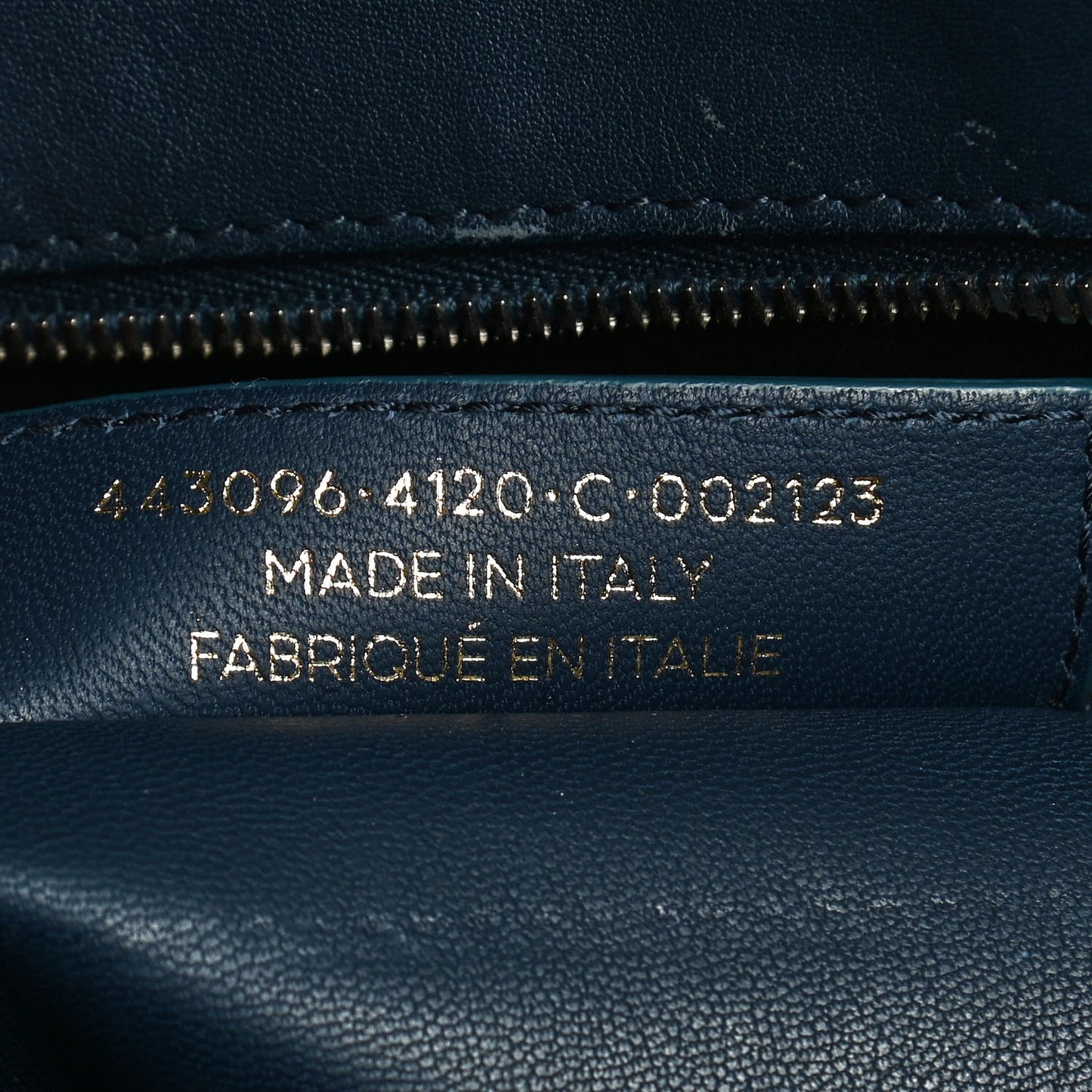 Agneau Small Bazar Shopper Tote Blue