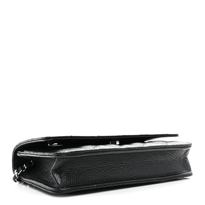 Chanel Caviar Quilted Wallet on Chain WOC Black 4 of 12