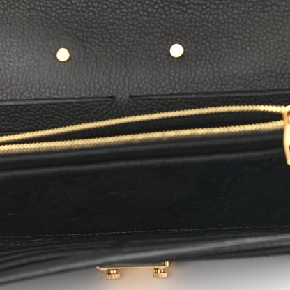 Louis Vuitton Empreinte Metis Wallet Black 5 of 6
