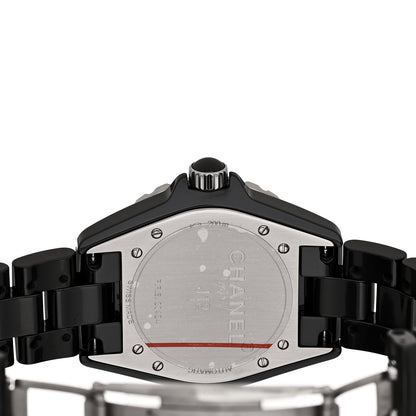 Chanel Stainless Steel Ceramic 38mm J12 Phantom Automatic Watch Black 4 of 5