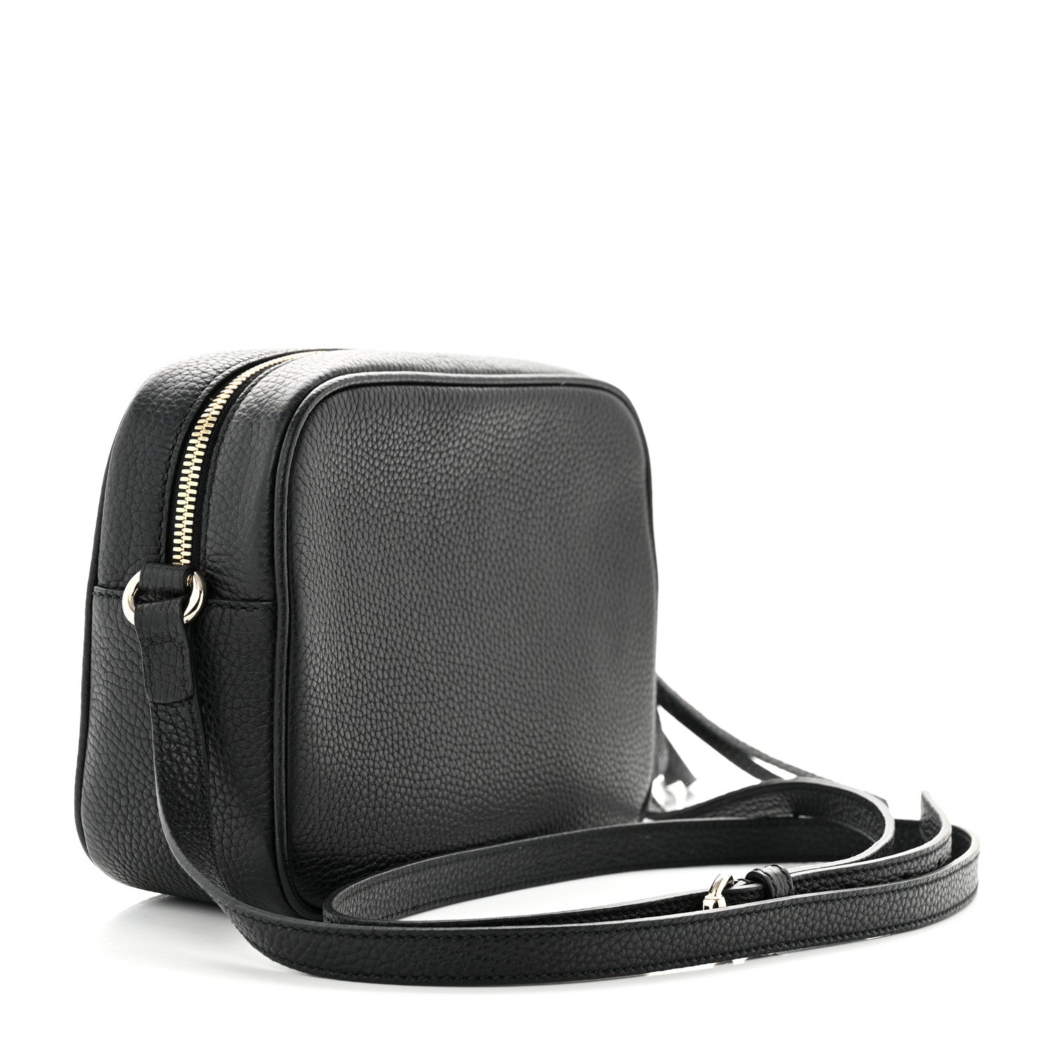 Gucci Pebbled Calfskin Small Soho Disco Bag Black 3 of 11