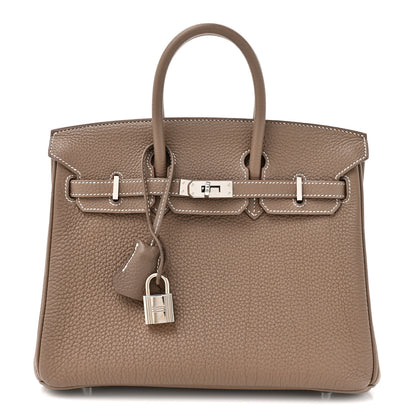 Hermes Togo Birkin 25 Etoupe 1 of 14