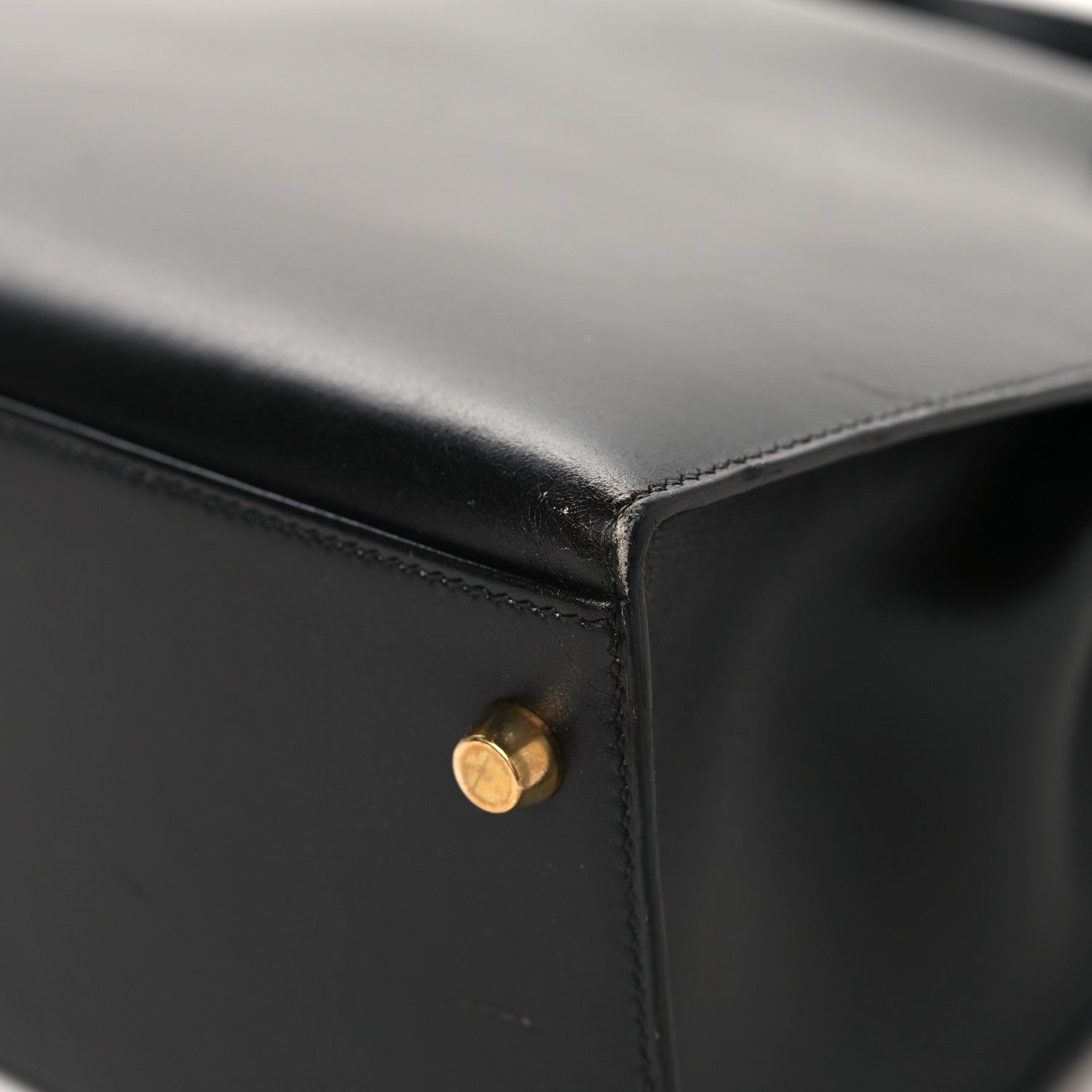 Hermes Box Kelly Sellier 32 Black 19 of 37
