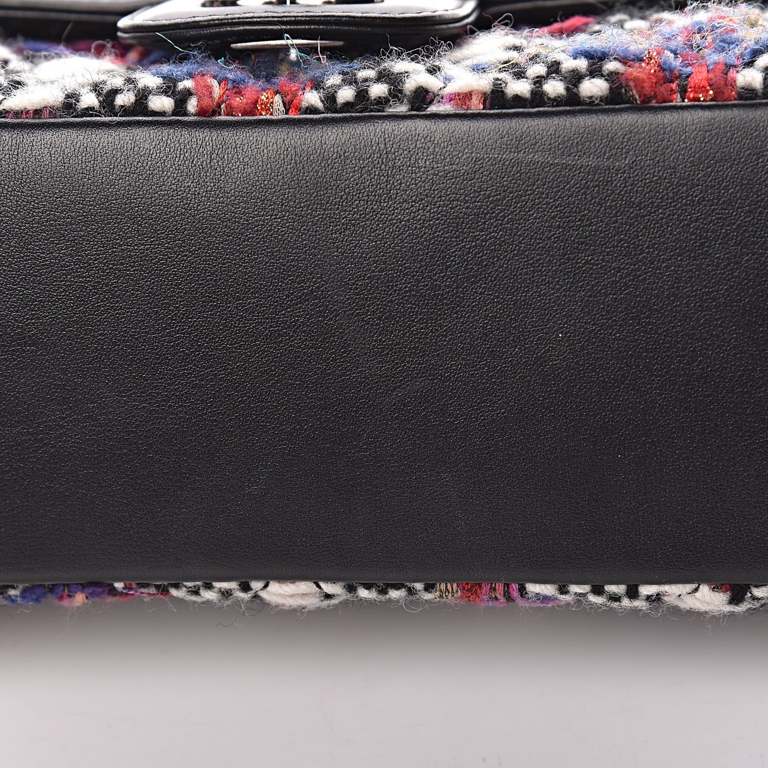 Chanel Tweed Quilted Calfskin Coco Corset Flap Multicolor 12 of 14