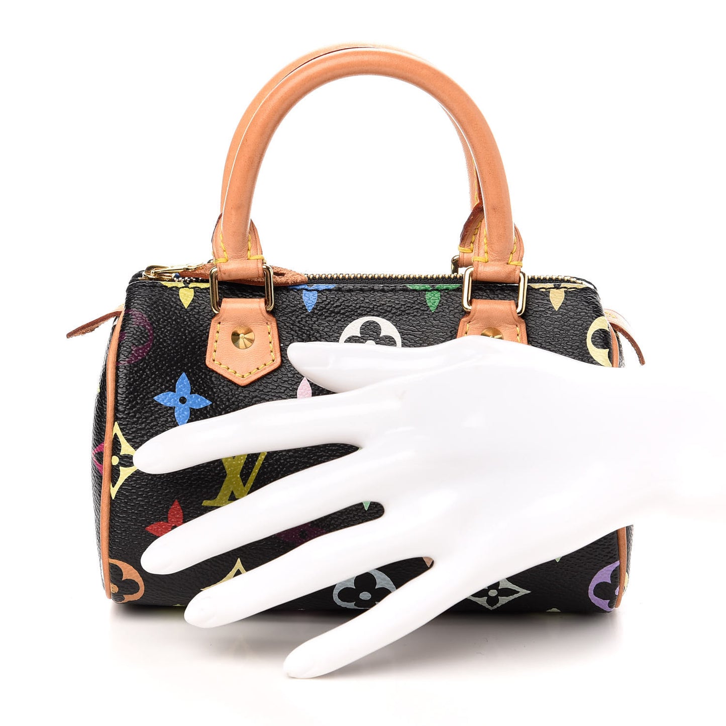 Monogram Multicolor Mini Sac HL Speedy Black
