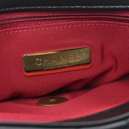Chanel Lambskin Quilted Medium Chanel 19 Flap Black 5 of 9
