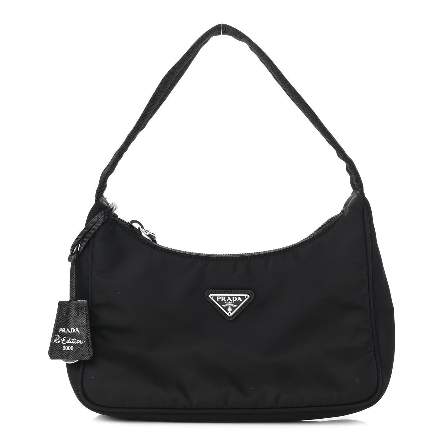 Tessuto Nylon Mini Re-Edition 2000 Bag Black