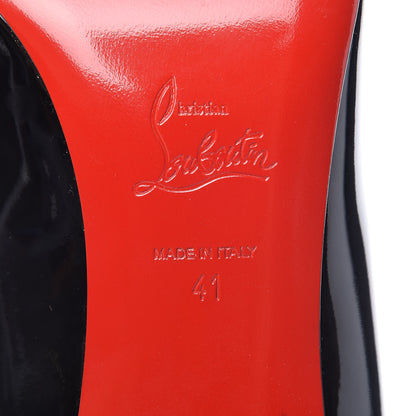 Christian Louboutin Patent Pigalle 85 Pumps 41 Black 6 of 8