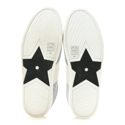 Christian Dior Calfskin Suede Dior Star Low Top Sneaker Mules 38.5 Azure Pale 6 of 9