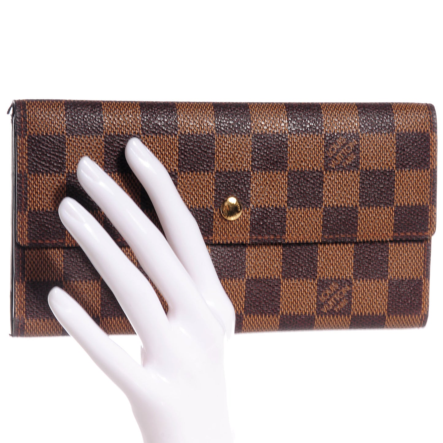 Damier Ebene Porte Tresor International Wallet