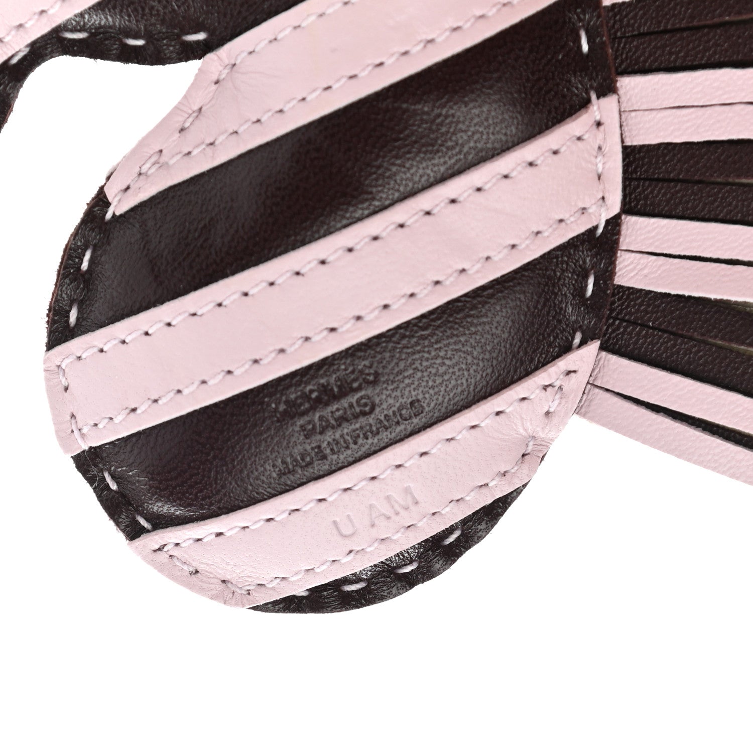 Hermes Milo Lambskin Geegee Savannah Bag Charm 3 of 4