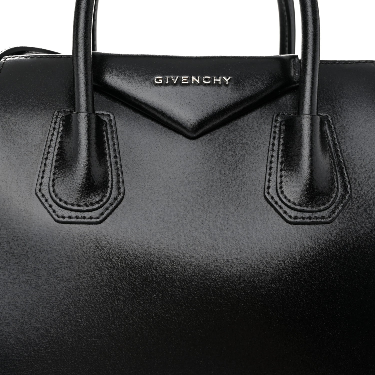 Givenchy Shiny Lord Calfskin Small Antigona Black 8 of 10