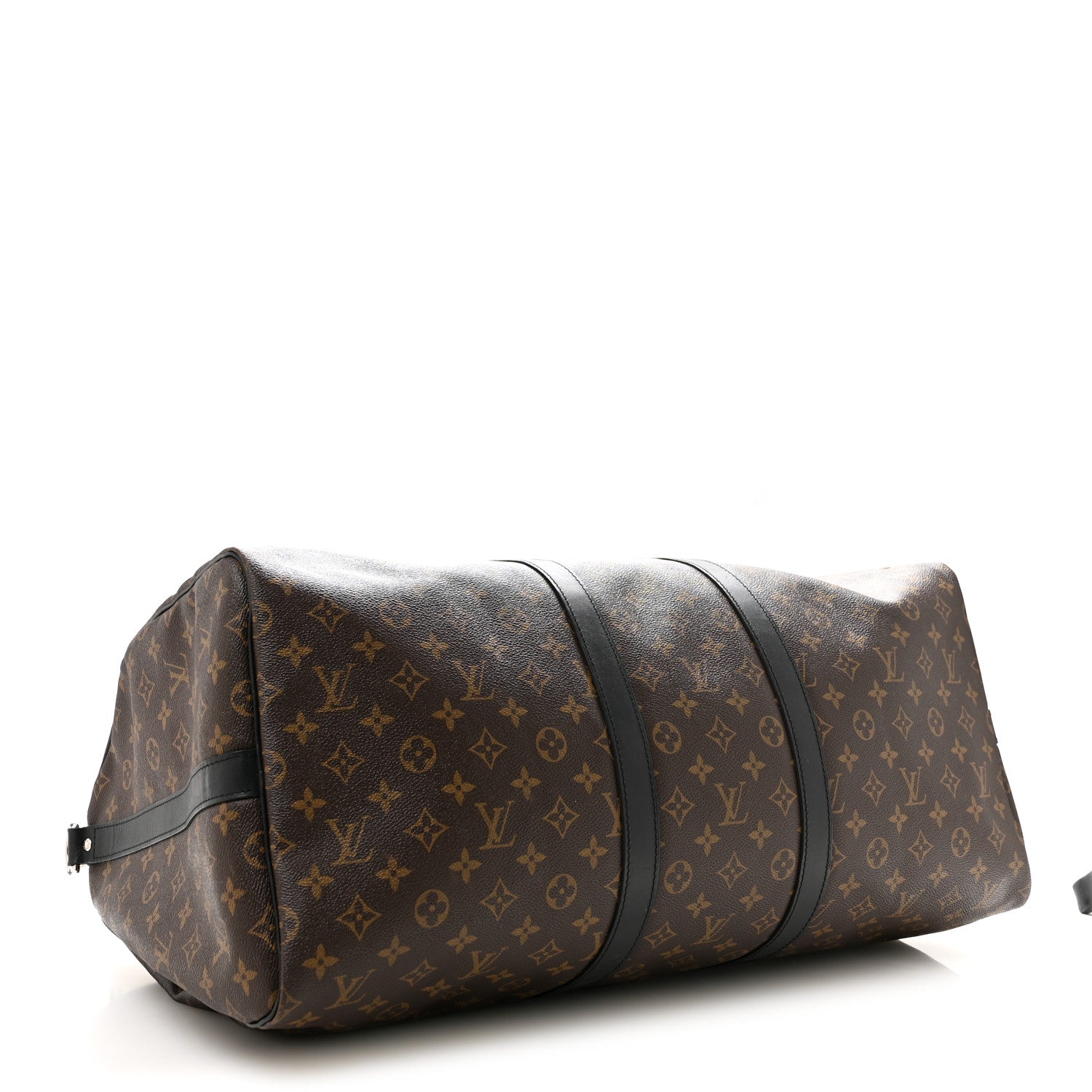 Louis Vuitton Monogram Macassar Keepall Bandouliere 55 3 of 13